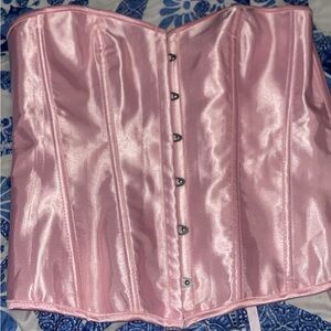 Pink corset top size 2Xl